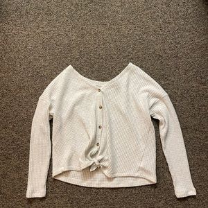 Oversized off-white sweater